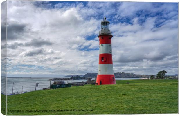 Plymouth  Canvas Print by Alison Chambers