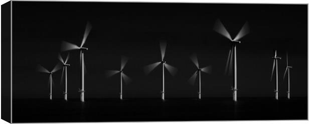 The Windmills Of My Mind Canvas Print by Richard Burdon