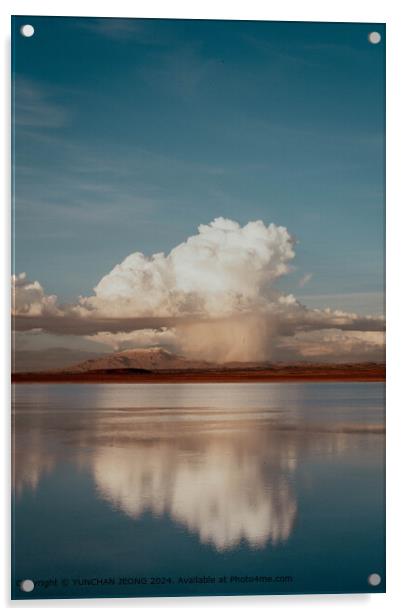 Bolivian Sky Reflection Acrylic by YUNCHAN JEONG