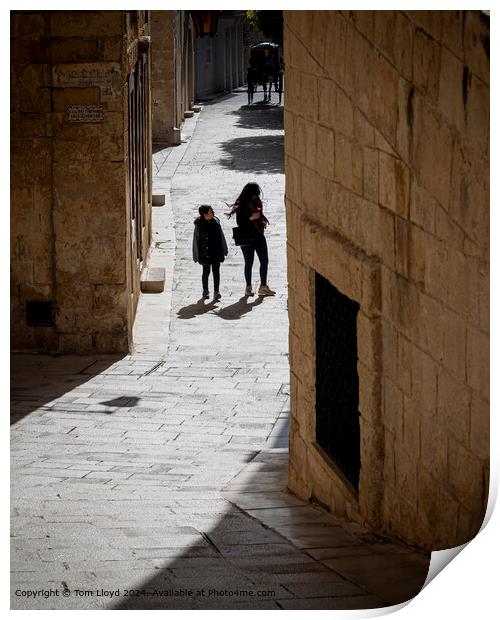 Mdina Malta Sunshine Print by Tom Lloyd