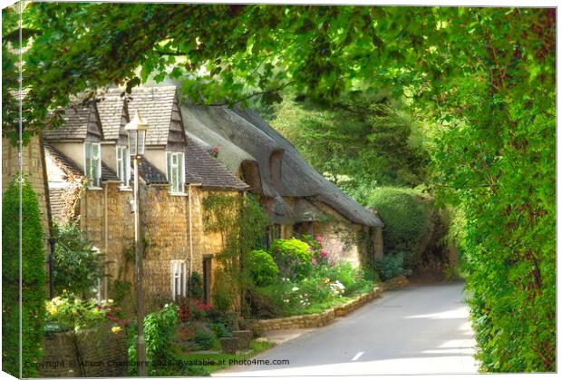 Broad Campden Canvas Print by Alison Chambers