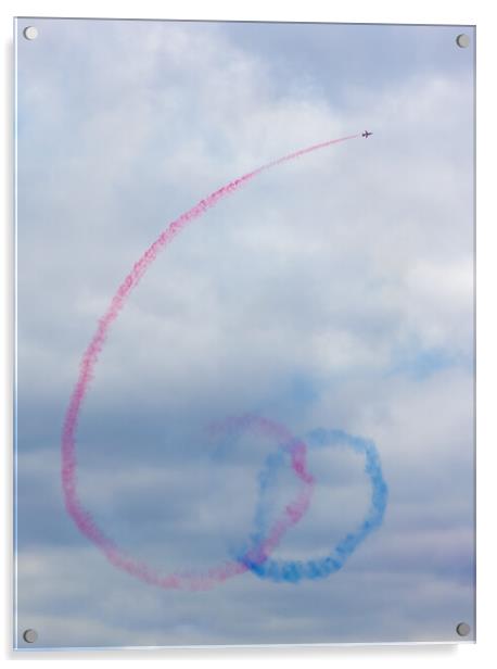 Red Arrows 60th Anniversary Display Acrylic by Jason Thompson