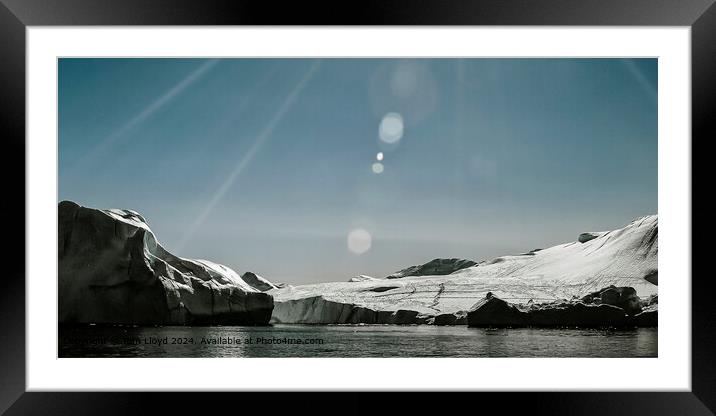 Nuuk Greenland Landscape Framed Mounted Print by Tom Lloyd