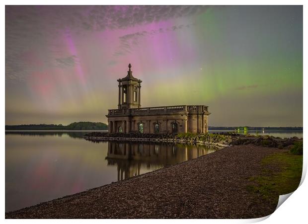 Normanton aurora Print by Jason Thompson