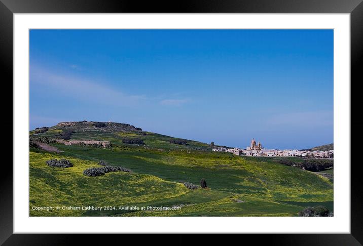 Gozo, Malta Framed Mounted Print by Graham Lathbury
