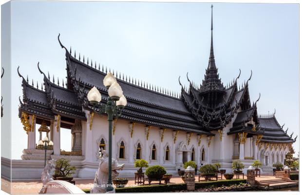 Palace at The Ancient City Bangkok Canvas Print by Jim Monk