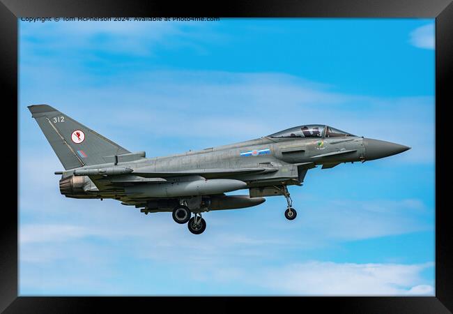 Typhoon FGR.Mk 4 ZK312 Framed Print by Tom McPherson