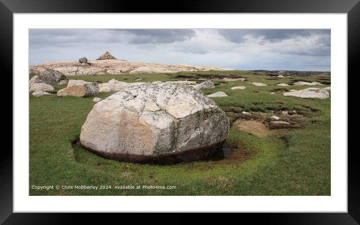 Mangersta Lewis Landscape Framed Mounted Print by Chris Mobberley