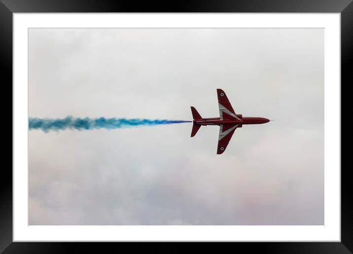 Red Arrow Hawk Jet - 2024 Framed Mounted Print by Glen Allen
