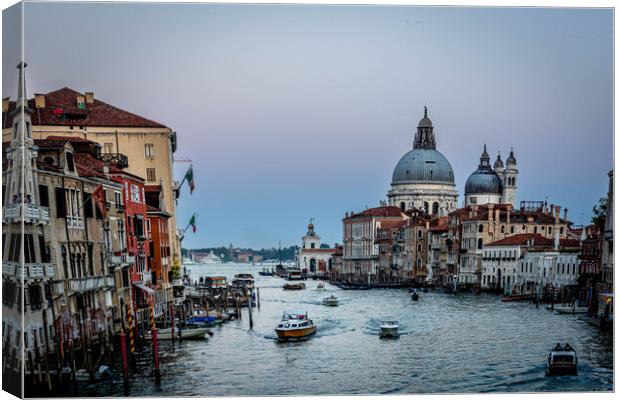 Grand Canal Canvas Print by Alan Sinclair