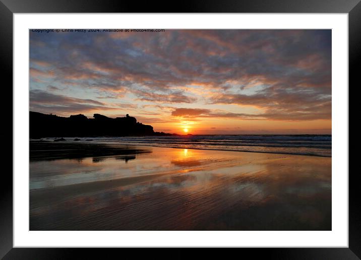 St Ives, Cornwall Framed Mounted Print by Chris Petty