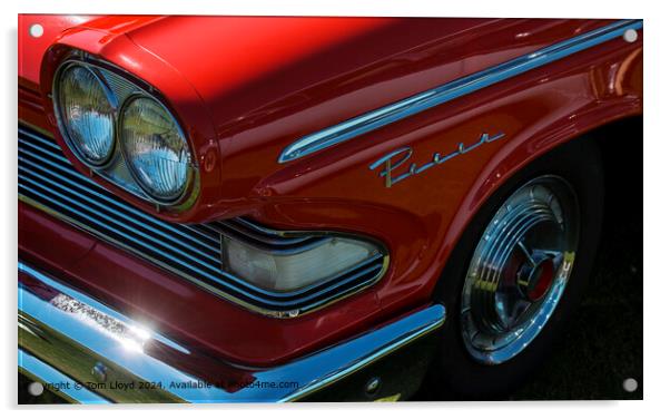 Edsel Pacer Acrylic by Tom Lloyd