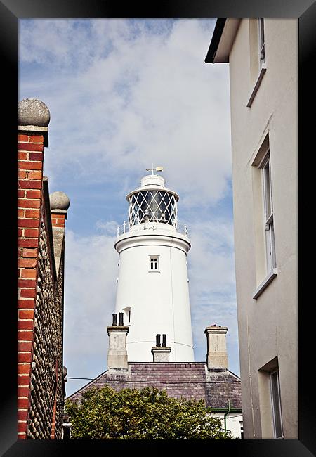 Southwold Lighthouse Framed Print by Paul Macro