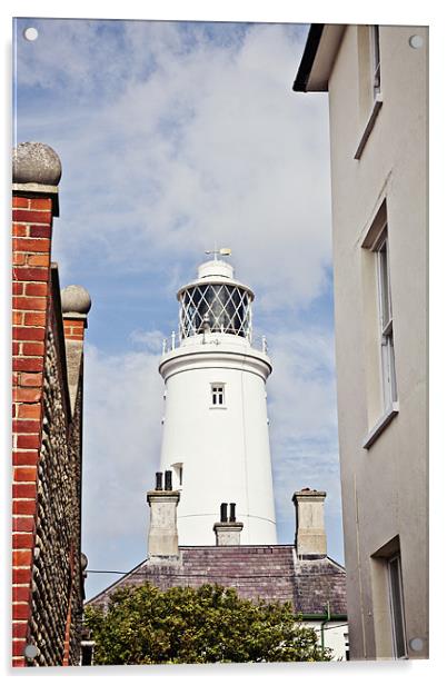 Southwold Lighthouse Acrylic by Paul Macro