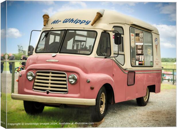 Mr Whippy Canvas Print by Ironbridge Images