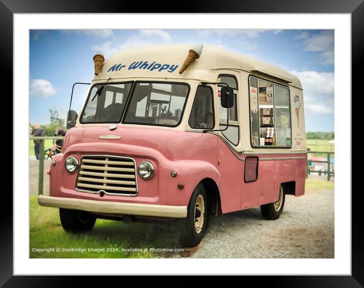 Mr Whippy Framed Mounted Print by Ironbridge Images