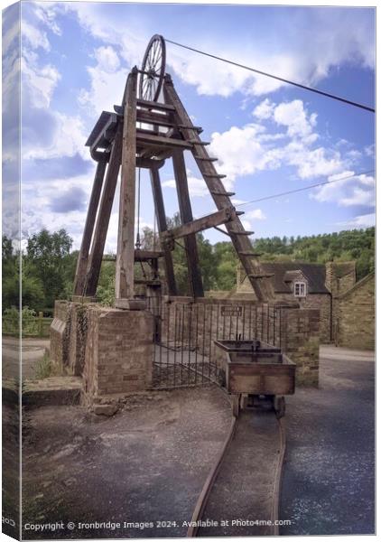 The old mine Canvas Print by Ironbridge Images