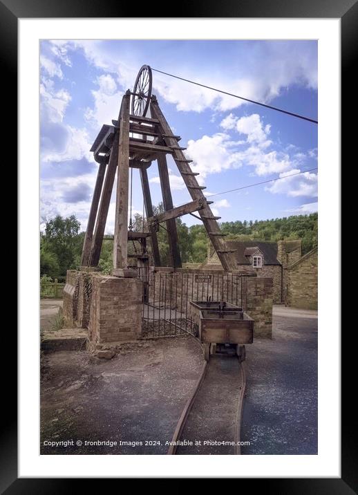 The old mine Framed Mounted Print by Ironbridge Images