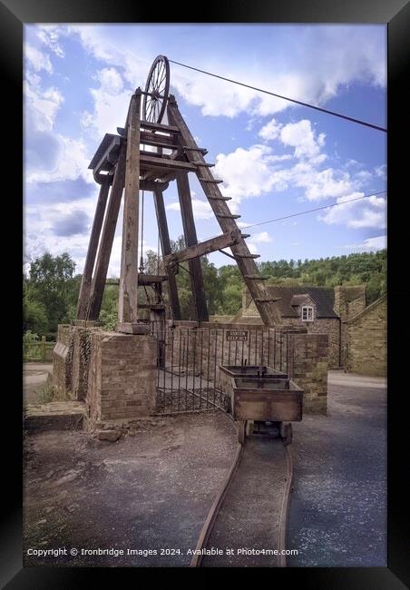 The old mine Framed Print by Ironbridge Images
