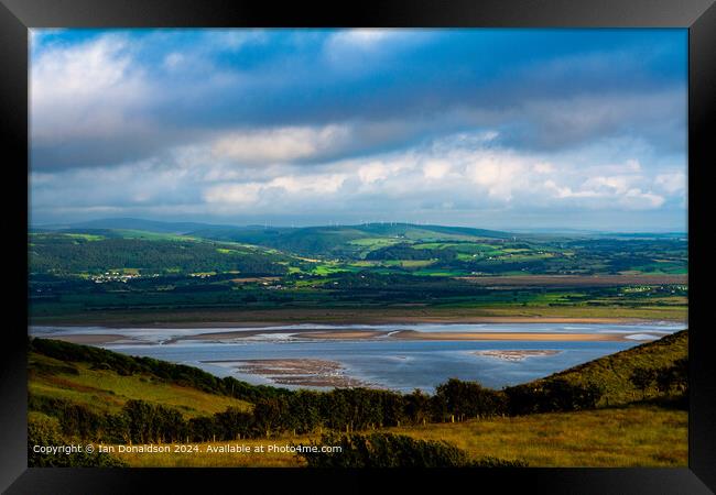 Welsh Landscape Framed Print by Ian Donaldson