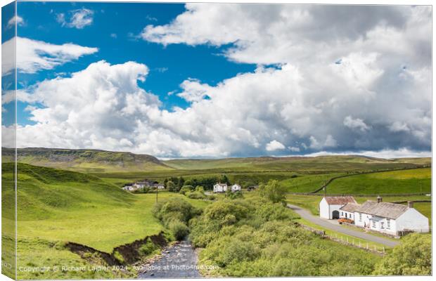 Langdon Beck, Teesdale Canvas Print by Richard Laidler