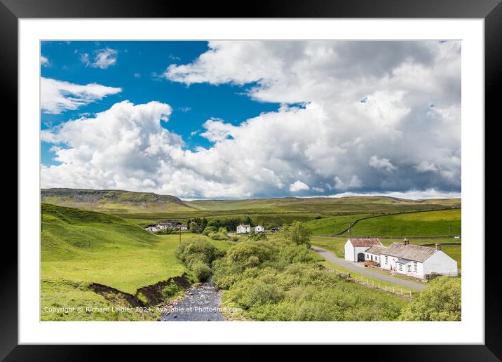 Langdon Beck, Teesdale Framed Mounted Print by Richard Laidler
