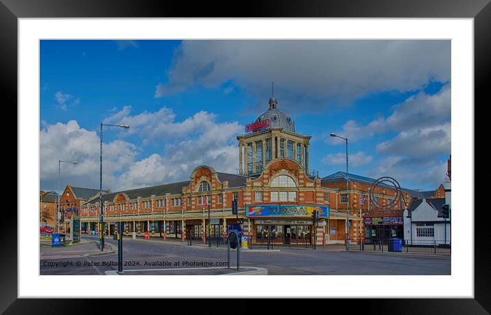 Kursaal Southend Architecture Framed Mounted Print by Peter Bolton