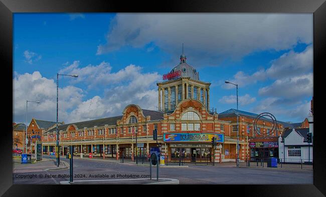 Kursaal Southend Architecture Framed Print by Peter Bolton