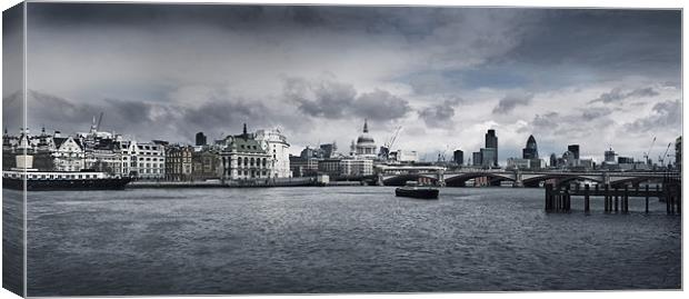 London Skyline Canvas Print by James Rowland