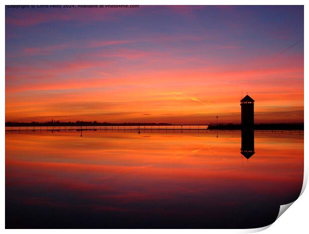 Brightlingsea, Essex Print by Chris Petty