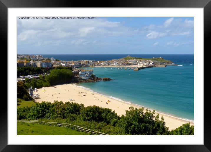 St Ives, Cornwall Framed Mounted Print by Chris Petty