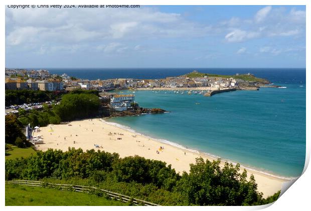 St Ives, Cornwall Print by Chris Petty
