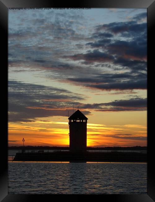 Brightlingsea, Essex Framed Print by Chris Petty