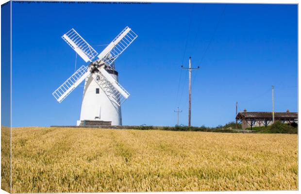 Ballycopeland Windmill, 18th Century, Northern Ireland Canvas Print by Michael Harper