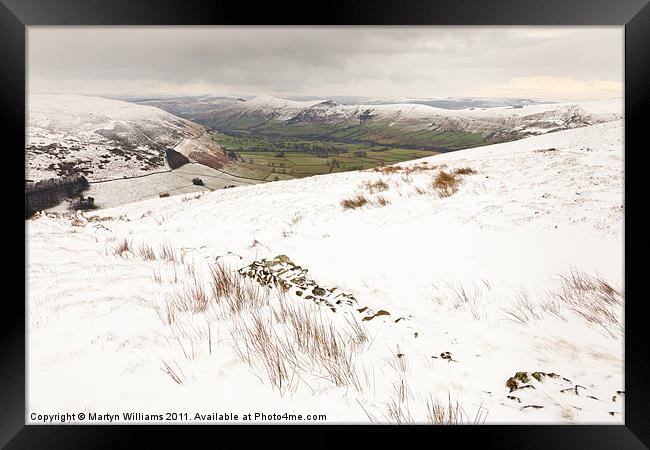 Vale of Edale, Peak District Framed Print by Martyn Williams