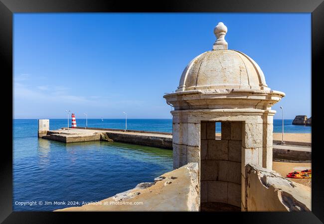 Fort Ponta da Bandeira, Lagos Framed Print by Jim Monk