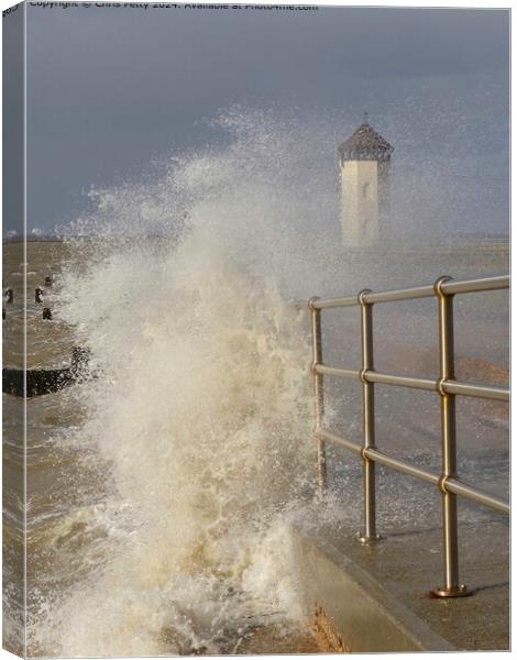 Brightlingsea, Essex Canvas Print by Chris Petty