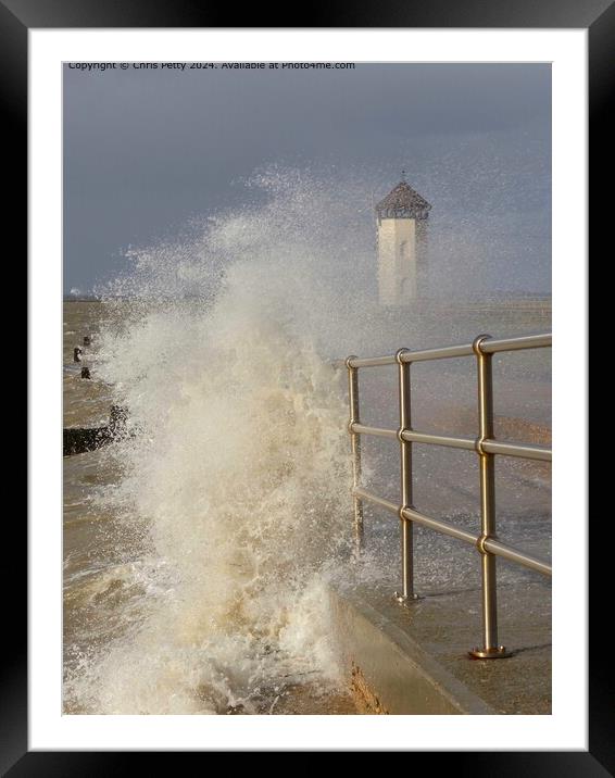 Brightlingsea, Essex Framed Mounted Print by Chris Petty