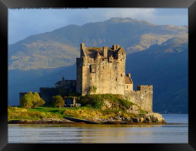 Eilean Donan Castle  Framed Print by Chris Petty