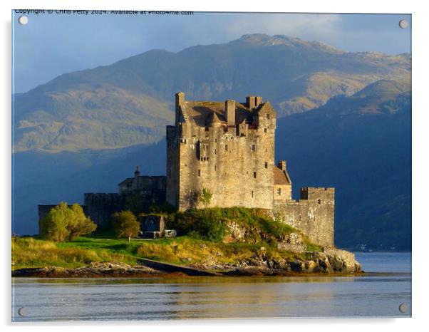 Eilean Donan Castle  Acrylic by Chris Petty