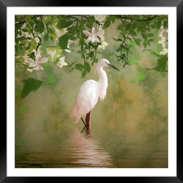 Forest Tranquility Framed Mounted Print by Sharon Lisa Clarke