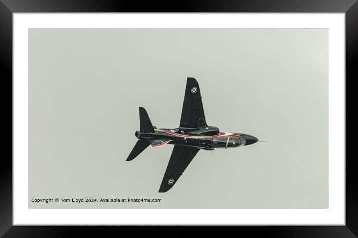 Inverted Aviation Contrast Framed Mounted Print by Tom Lloyd
