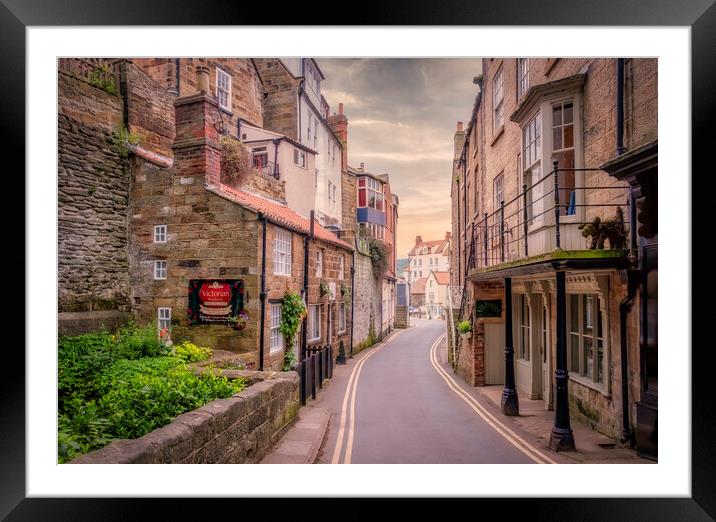Robin Hood's Bay Yorkshire Framed Mounted Print by Tim Hill