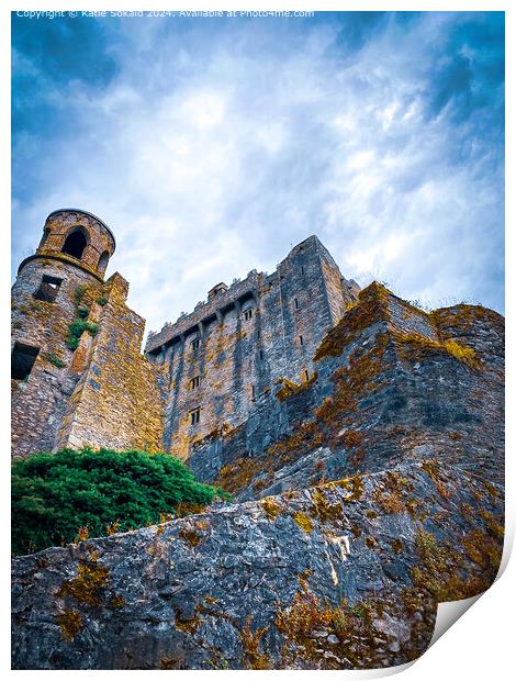Blarney Castle Ireland Print by Katie Sokald