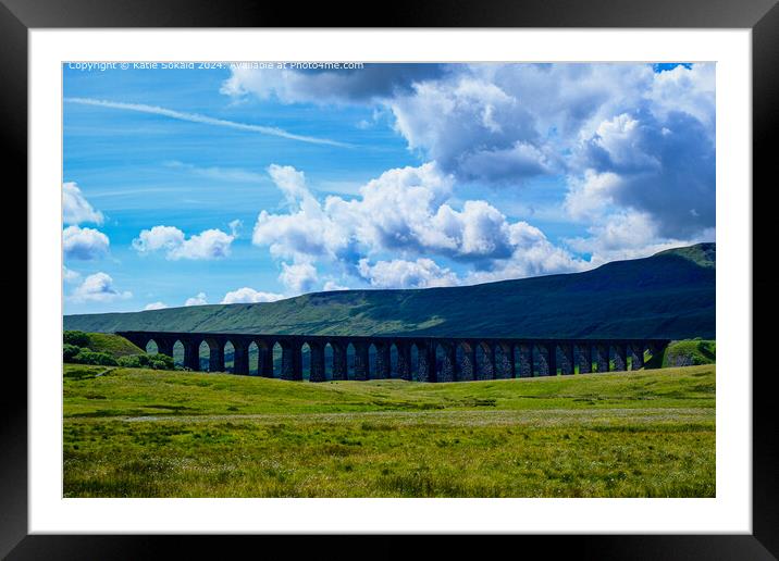 Sedbergh Viaduct  Framed Mounted Print by Katie Sokald
