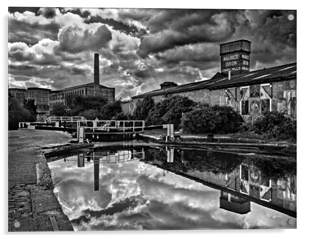 Leeds Castleton Mill  Acrylic by Darren Galpin