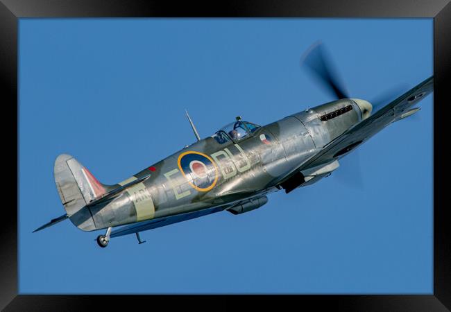 Supermarine Spitfire Mk Vb AR501 Framed Print by J Biggadike