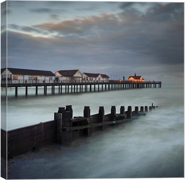 Southwold Pier Canvas Print by James Rowland