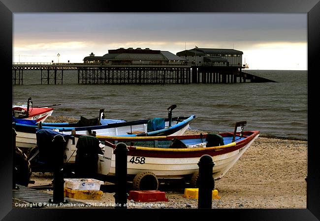 Cromer Pier Framed Print by Elouera Photography
