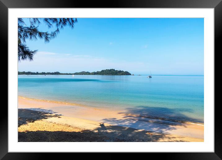 Koh Phayam Thailand Beach Framed Mounted Print by Kevin Hellon